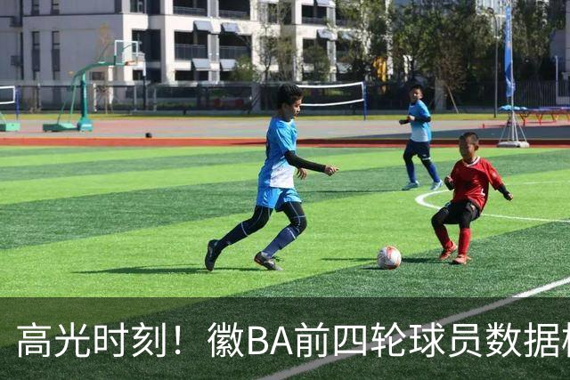 高光时刻！徽BA前四轮球员数据榜重磅来袭！